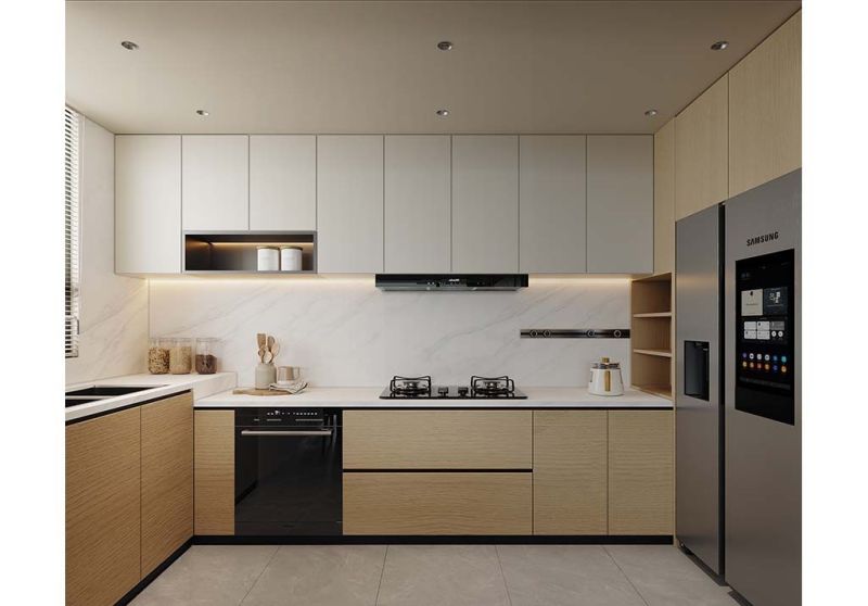 137㎡现代雅居|柔光滤镜下的雅奢美学 - 家居知识