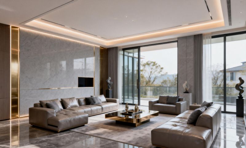 现代轻奢别墅，用高级感诠释理想中的松弛生活