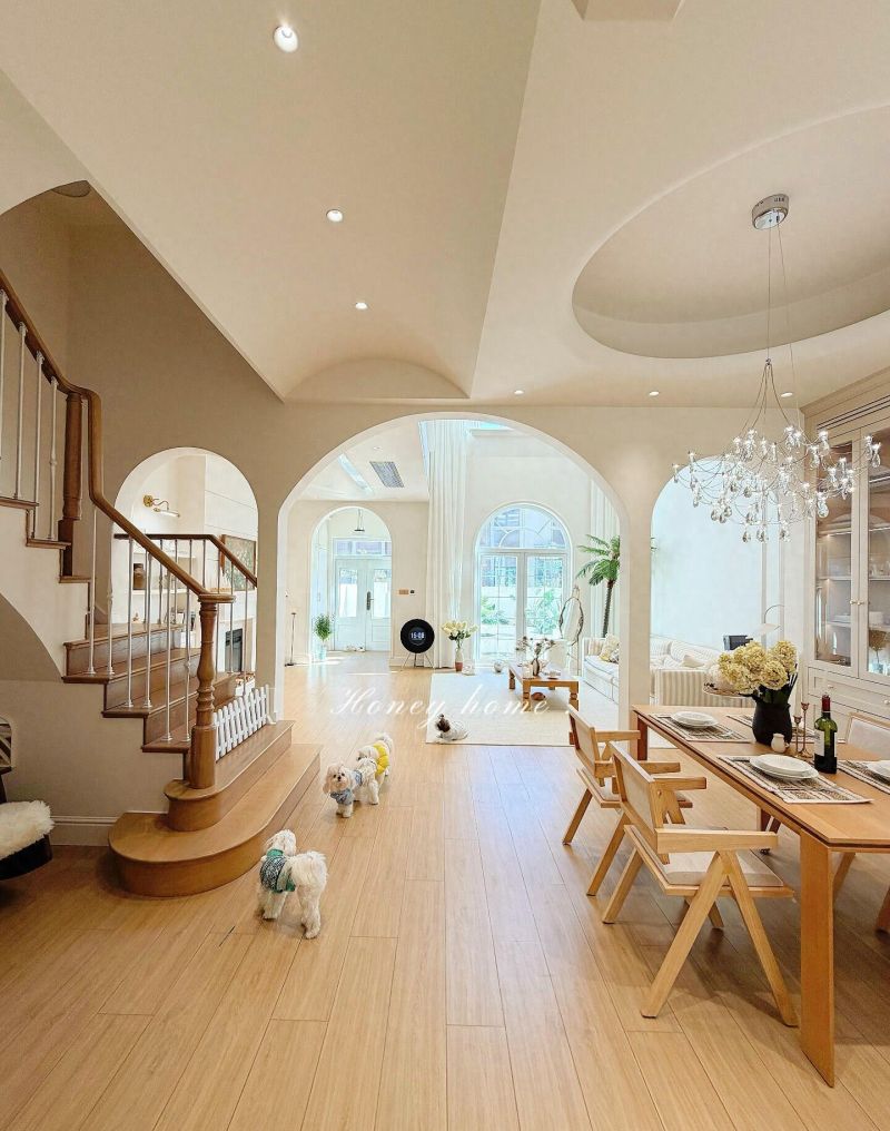 法式自然风别墅，细节里的温柔与浪漫