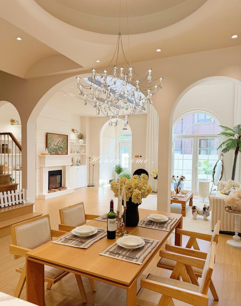 法式自然风别墅｜把温柔与精致焊在细节里！连空气都飘着浪漫～ - 家居知识