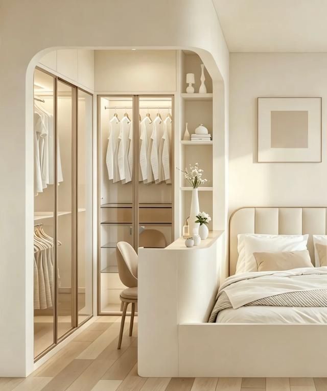 扔掉它！屁点大的卧室；也能拥有一个实用衣帽间？！ - 家居知识