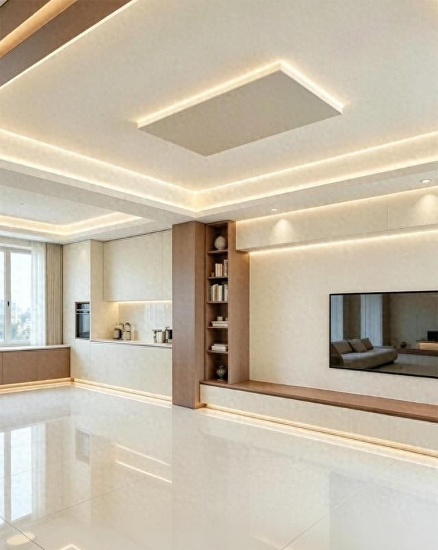 奶油中古风硬装实景落地，耐看高级感拉满