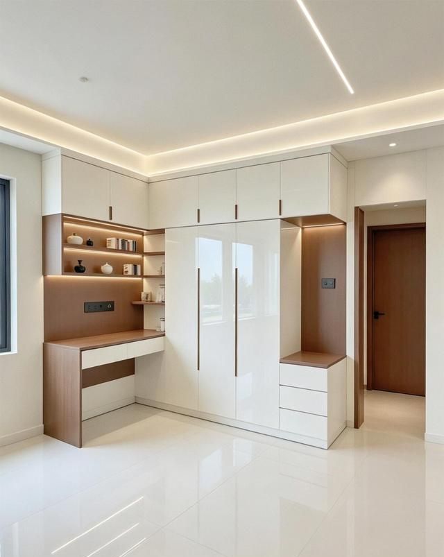 奶油中古风硬装落地，效果越看越耐看 - 家居知识