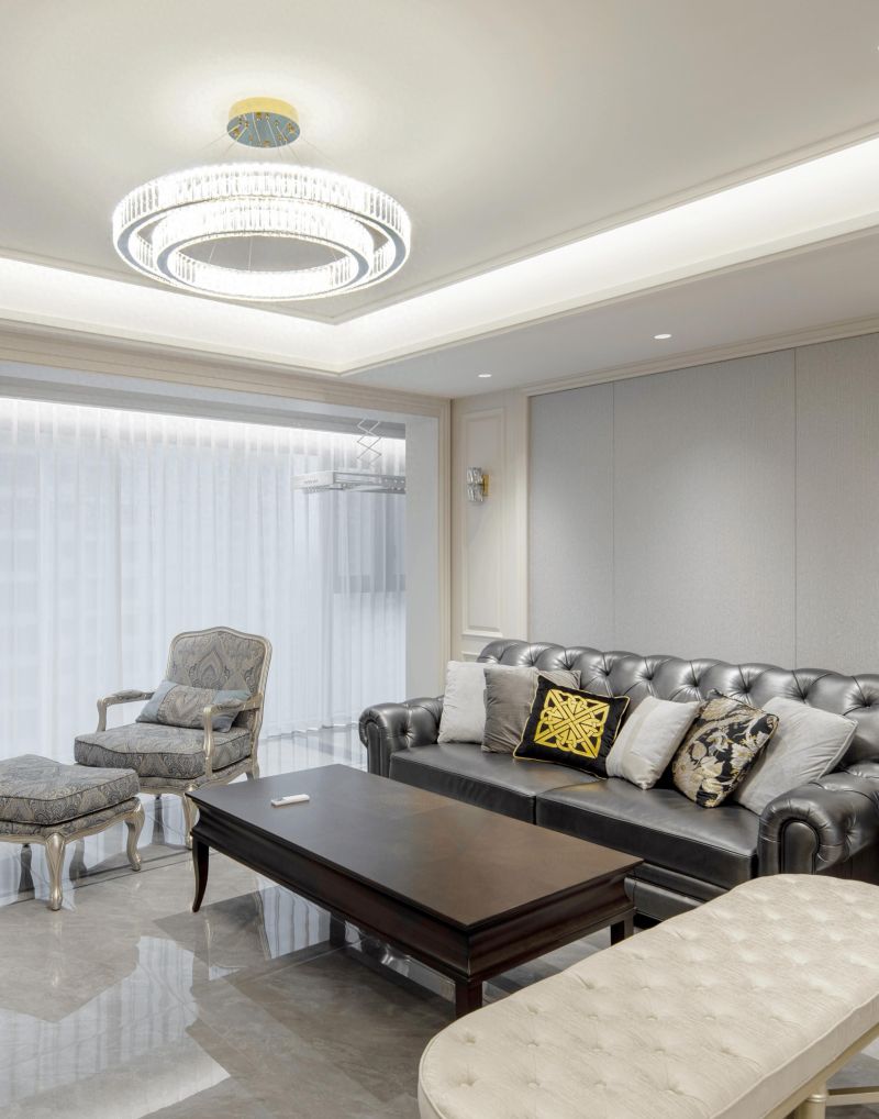 128m²美式轻奢家装，梦天木作演绎复古藏韵