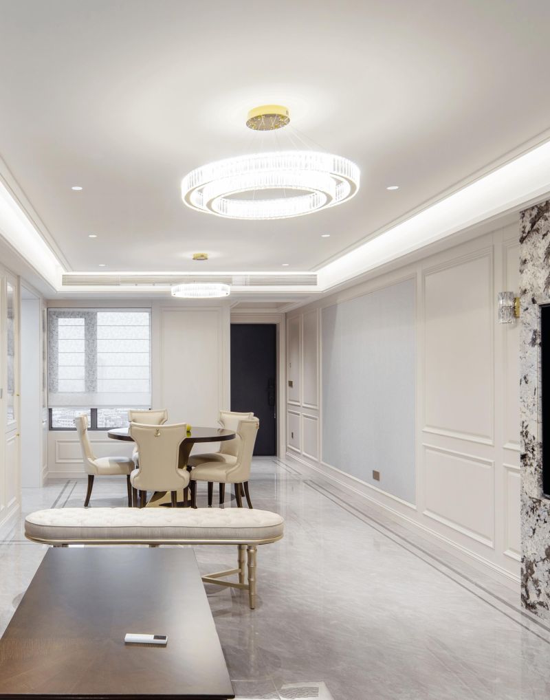 梦天木作案例丨128m²美式轻奢，复古藏韵 - 家居知识