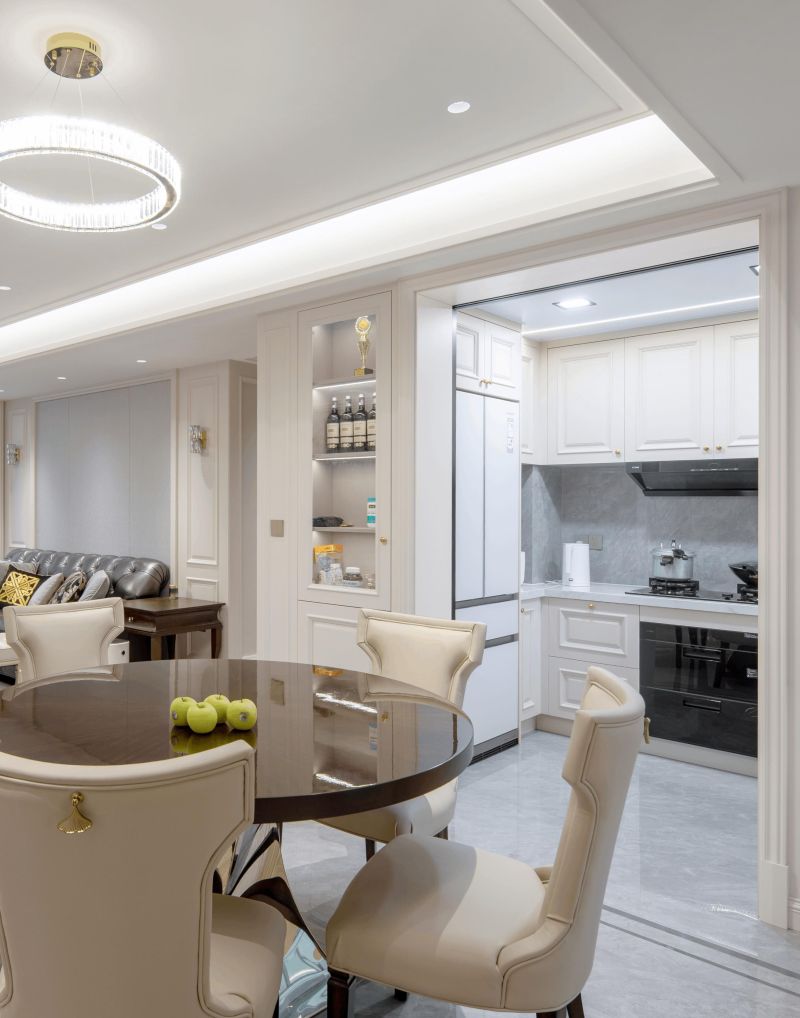 梦天木作案例丨128m²美式轻奢，复古藏韵 - 家居知识