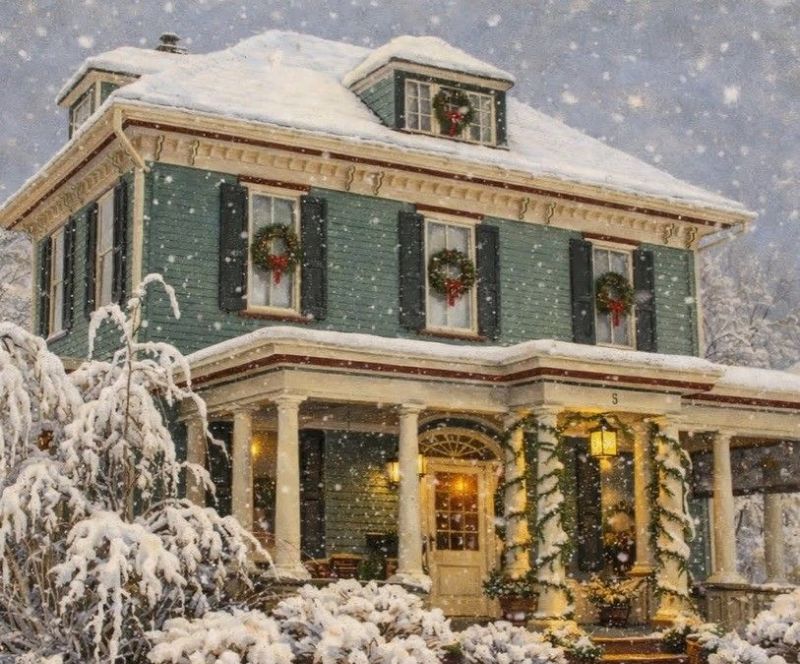 她的百年老房改造，清新美式田园风平静不跳跃，待着非常惬意 - 家居知识