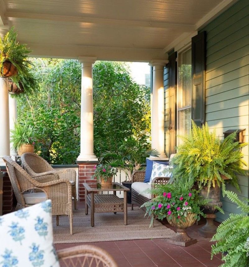 她的百年老房改造，清新美式田园风平静不跳跃，待着非常惬意 - 家居知识