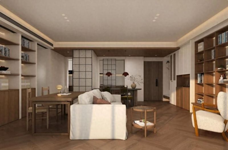 中古风整装案例，邂逅时光纹理，诗意栖居空间