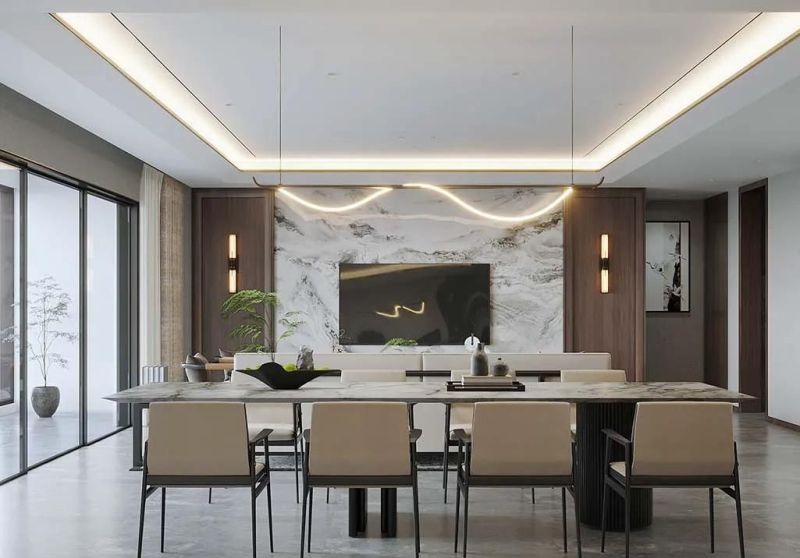 300㎡禅意新中式|素雅幽静，治愈所有焦虑 - 家居知识