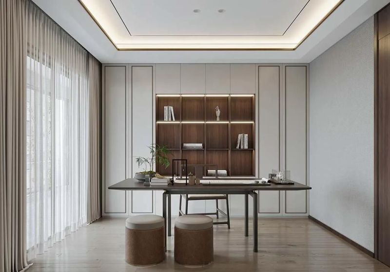 300㎡禅意新中式|素雅幽静，治愈所有焦虑 - 家居知识