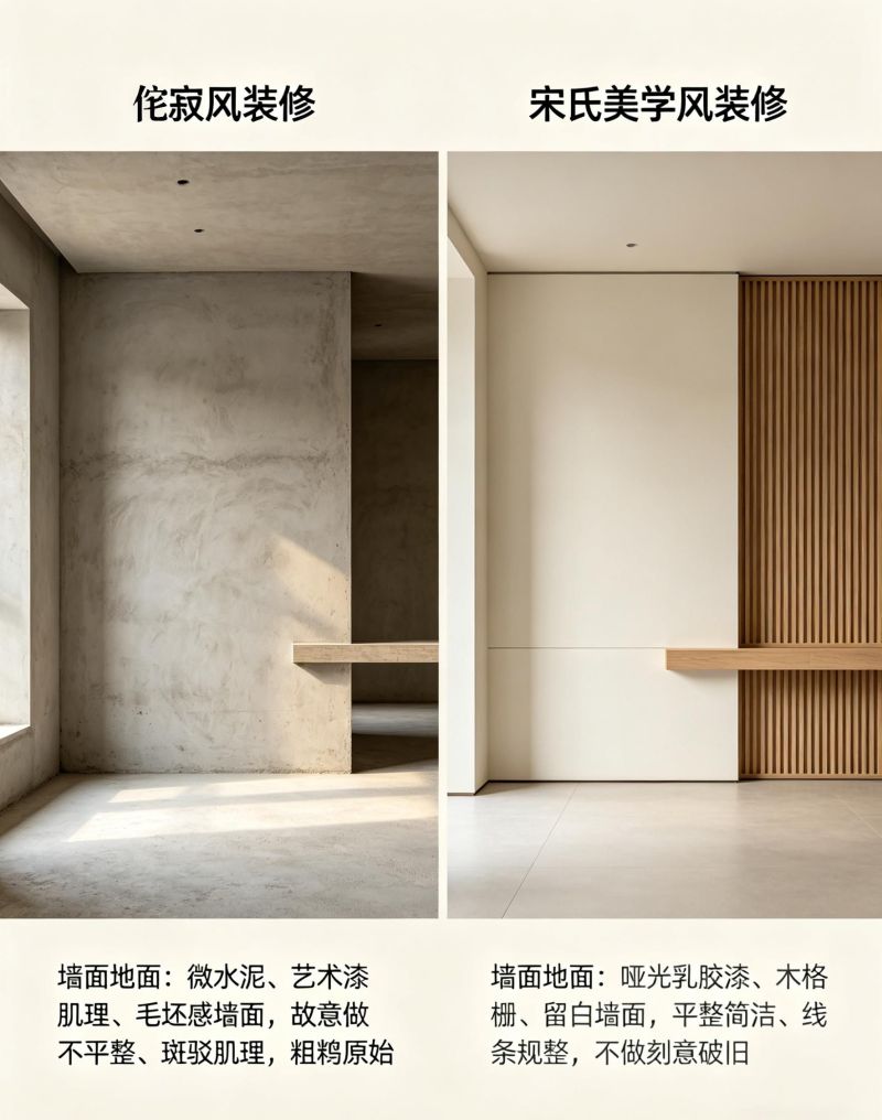 侘寂风与宋氏美学,东方极简的两种境界 一眼分清两种东方极简|侘寂风 VS 宋氏美学 - 家居知识