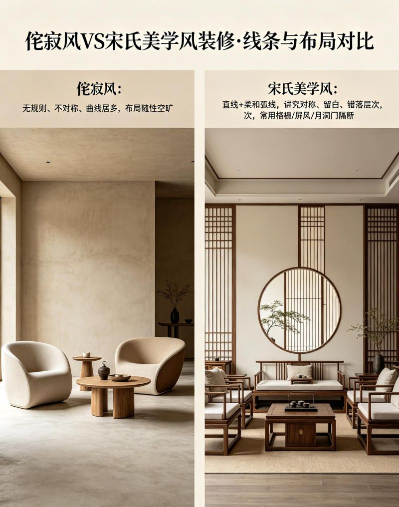 侘寂风与宋氏美学,东方极简的两种境界 一眼分清两种东方极简|侘寂风 VS 宋氏美学 - 家居知识