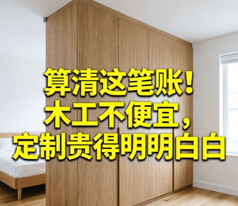 木工打柜vs全屋定制,3大环保陷阱揭秘,这样选省30%预算! 衣柜选木工还是全屋定制?别再搞错环保关键,装修少花冤枉钱 - 家居知识