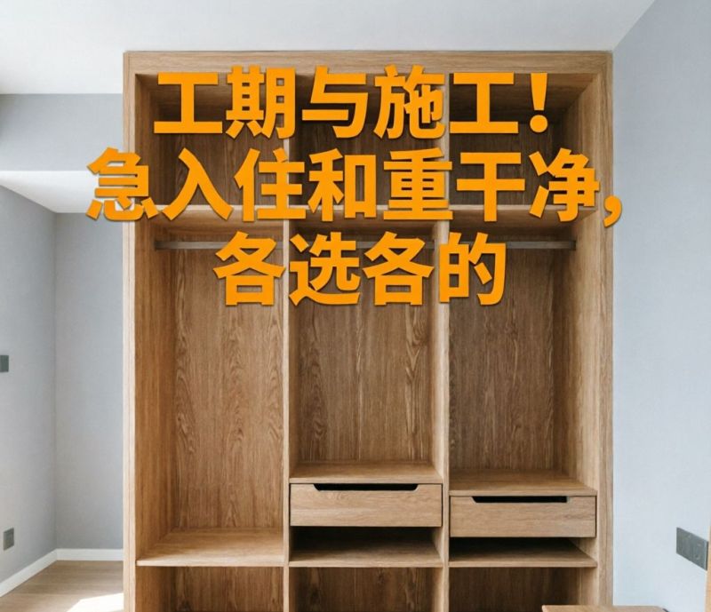 木工打柜vs全屋定制,3大环保陷阱揭秘,这样选省30%预算! 衣柜选木工还是全屋定制?别再搞错环保关键,装修少花冤枉钱 - 家居知识