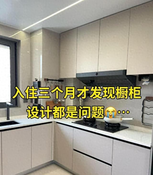 入住三月踩中9个橱柜设计坑，不听劝终致越用越闹心