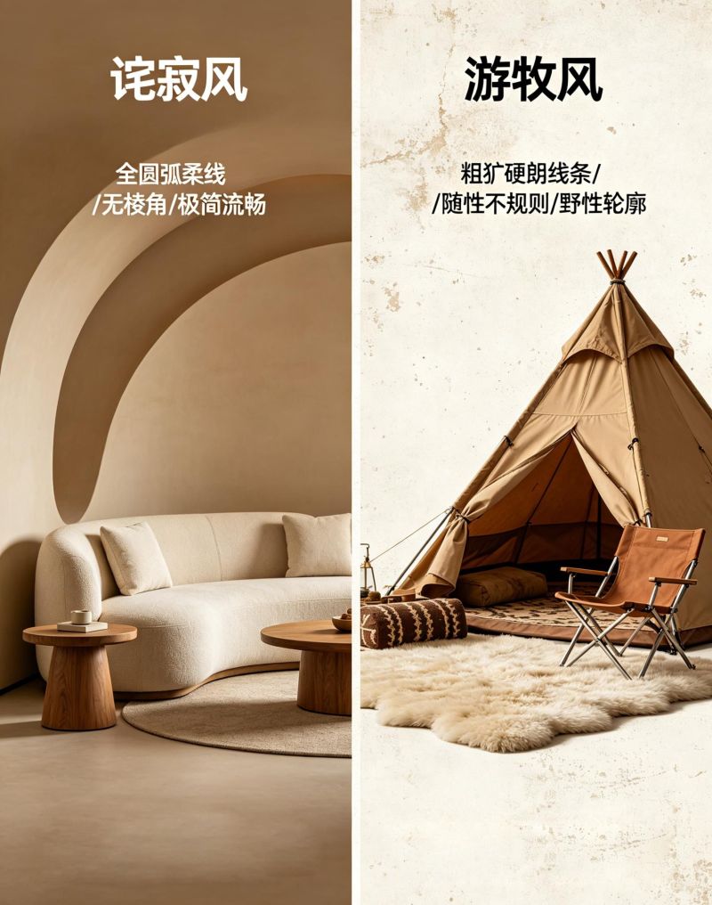 小众自然风装修,一文读懂侘寂风与游牧风的核心差异 小众自然风装修|侘寂与游牧风核心区别 - 家居知识