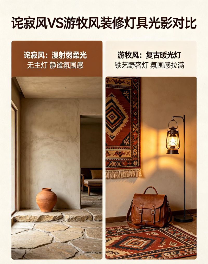 小众自然风装修,一文读懂侘寂风与游牧风的核心差异 小众自然风装修|侘寂与游牧风核心区别 - 家居知识