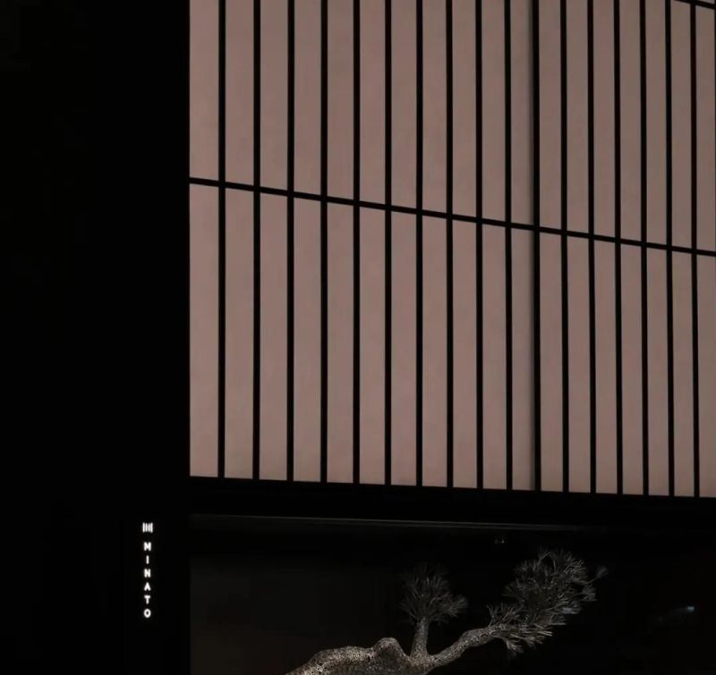 日式克制美学下的餐饮空间，SLH室内设计 × SLL软装设计的实践