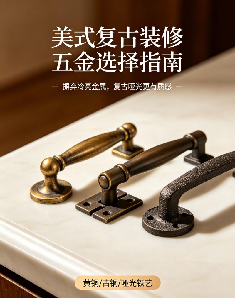 提炼美式复古装修核心,不堆砌,重质感 不堆砌重质感 美式复古装修精髓 - 家居知识