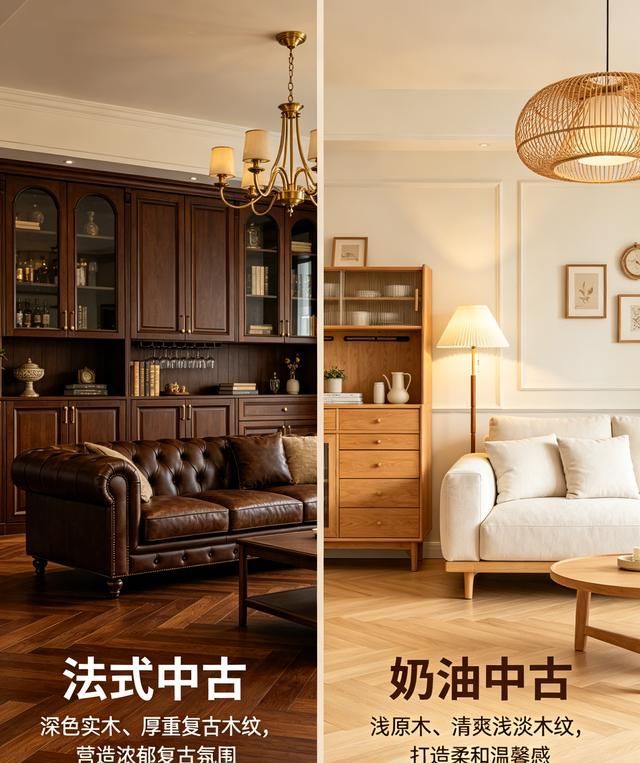 法式中古VS奶油中古,装修选款该pick谁? 装修选款纠结!法式中古 vs 奶油中古大对决 - 家居知识
