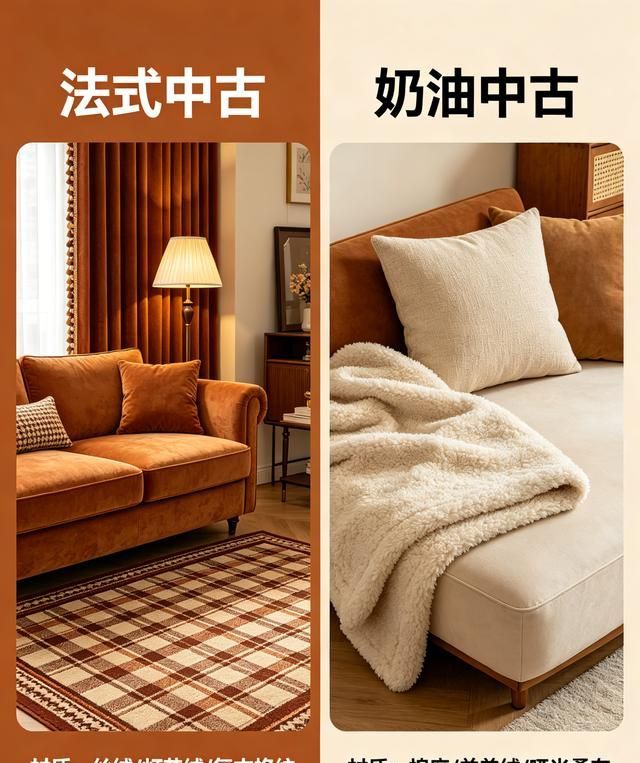 法式中古VS奶油中古,装修选款该pick谁? 装修选款纠结!法式中古 vs 奶油中古大对决 - 家居知识