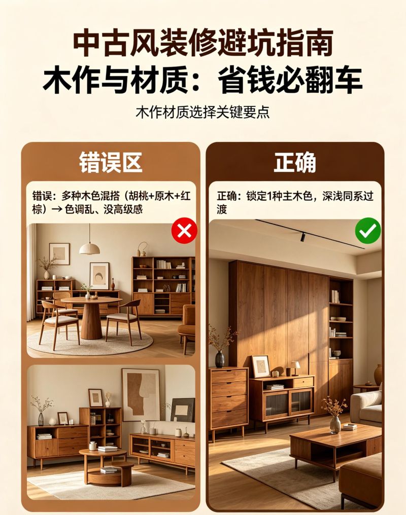 中古风装修避坑全流程解析 中古风装修全流程解析:如何避开90%的人都会犯的错 - 家居知识
