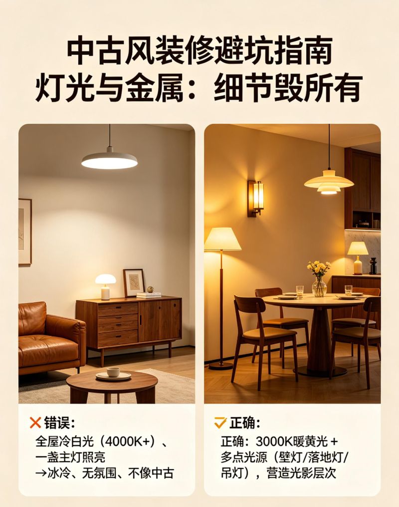 中古风装修避坑全流程解析 中古风装修全流程解析:如何避开90%的人都会犯的错 - 家居知识