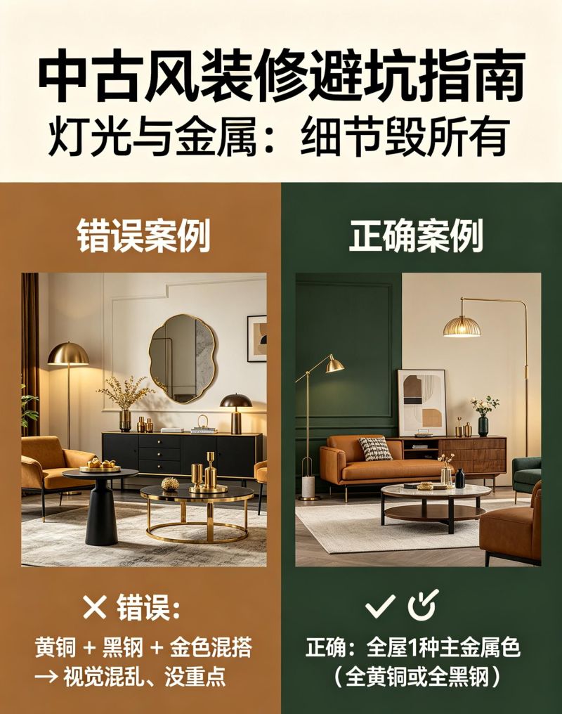 中古风装修避坑全流程解析 中古风装修全流程解析:如何避开90%的人都会犯的错 - 家居知识