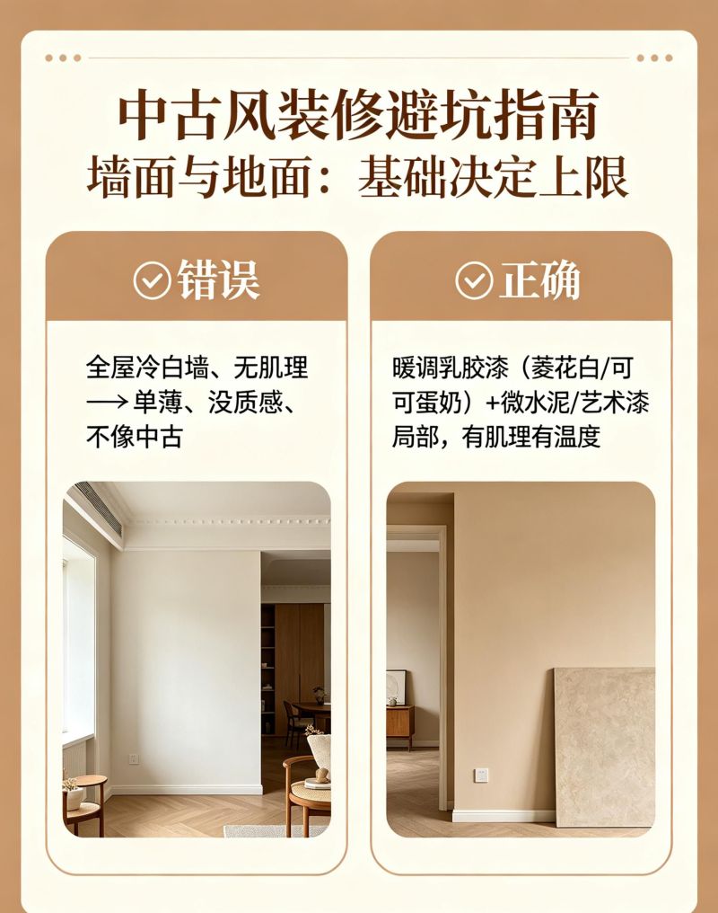 中古风装修避坑全流程解析 中古风装修全流程解析:如何避开90%的人都会犯的错 - 家居知识