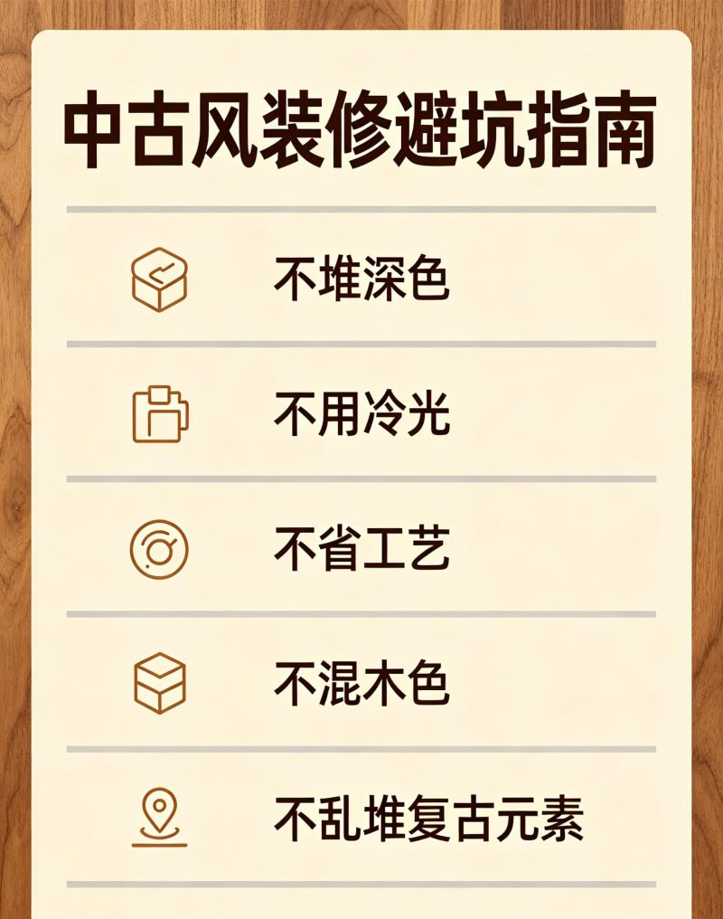中古风装修避坑全流程解析 中古风装修全流程解析:如何避开90%的人都会犯的错 - 家居知识