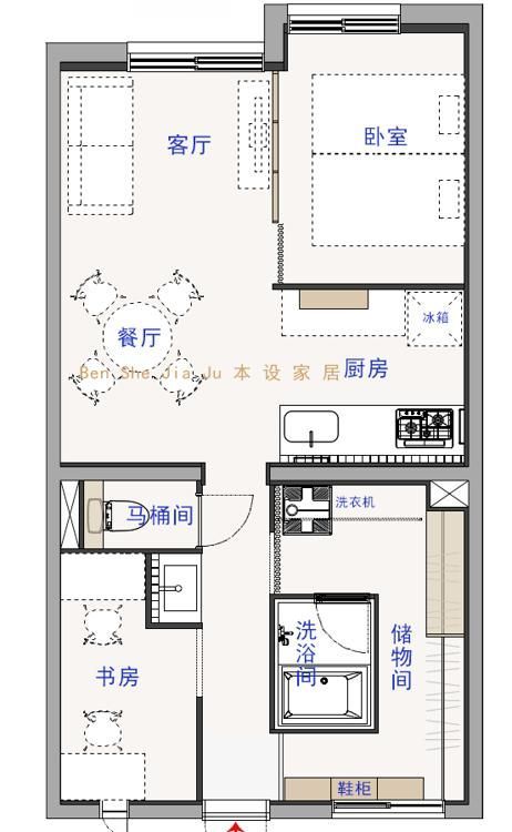日本小夫妻55㎡极简小家,一尘不染太让人羡慕 日本小夫妻55㎡小家,极简主义的精致生活,一尘不染的让人羡慕 - 家居知识