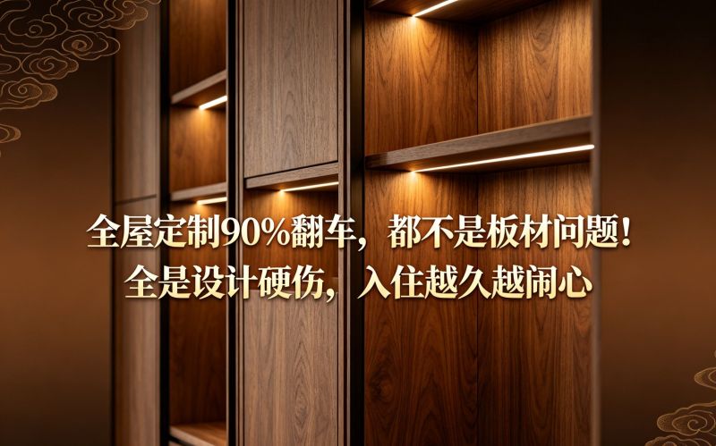 全屋定制90%翻车，不是板材问题！全是设计硬伤，入住越久越闹心 - 今日头条