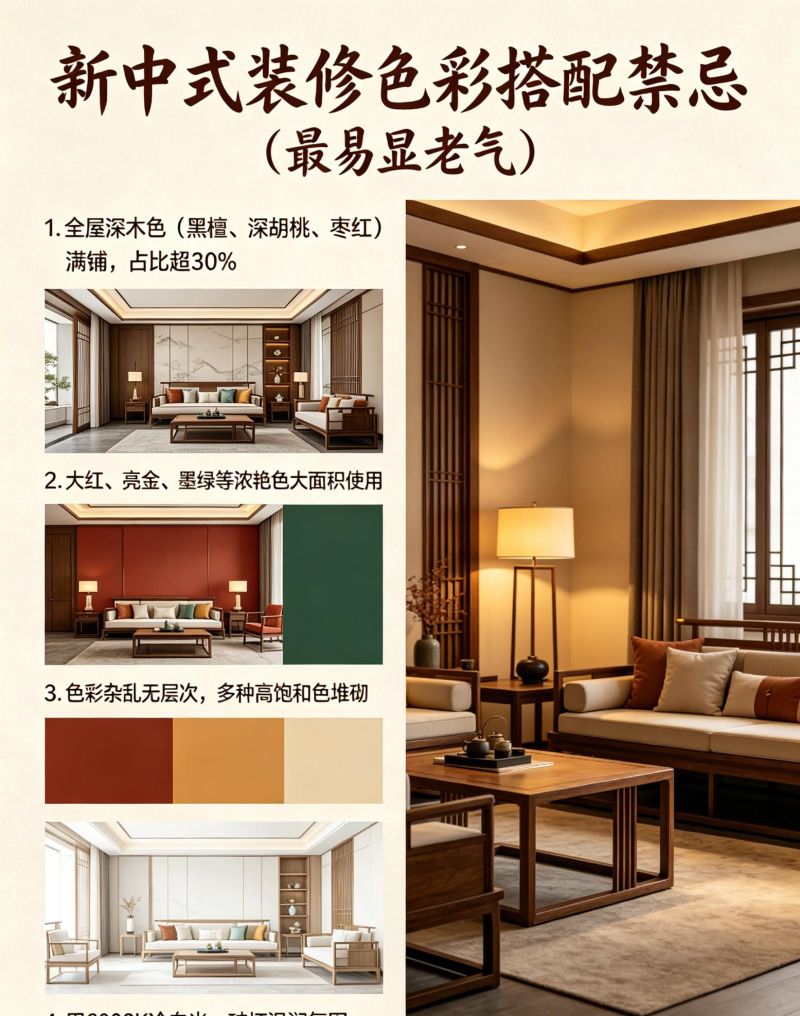 别乱装新中式!元素堆砌 = 老宅风踩雷 - 今日头条 别乱装新中式!元素堆砌 = 老宅风踩雷 - 家居知识