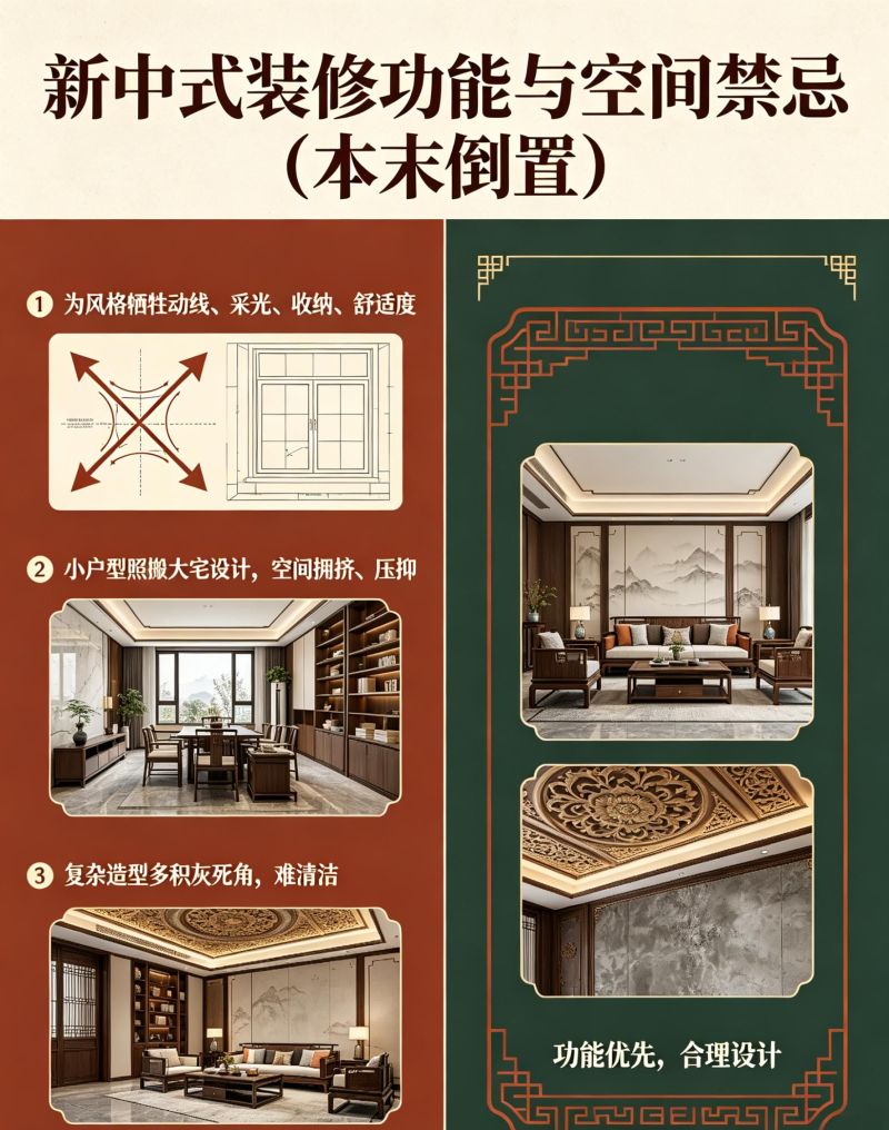 别乱装新中式!元素堆砌 = 老宅风踩雷 - 今日头条 别乱装新中式!元素堆砌 = 老宅风踩雷 - 家居知识