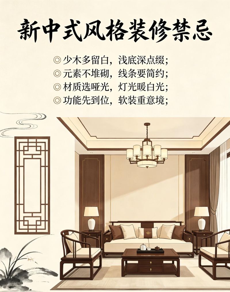别乱装新中式!元素堆砌 = 老宅风踩雷 - 今日头条 别乱装新中式!元素堆砌 = 老宅风踩雷 - 家居知识