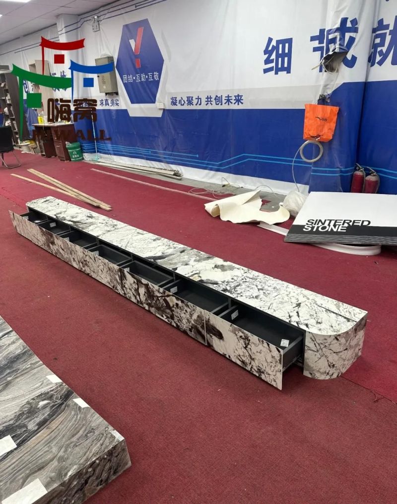 完工实拍,聊聊这款雪山银狐岩板电视柜 - 今日头条 完工实拍,聊聊这款雪山银狐岩板电视柜 - 家居知识
