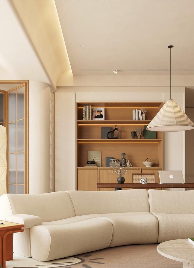 130㎡奶油色+自然木居 - 今日头条 130㎡奶油色+自然木居 - 家居知识