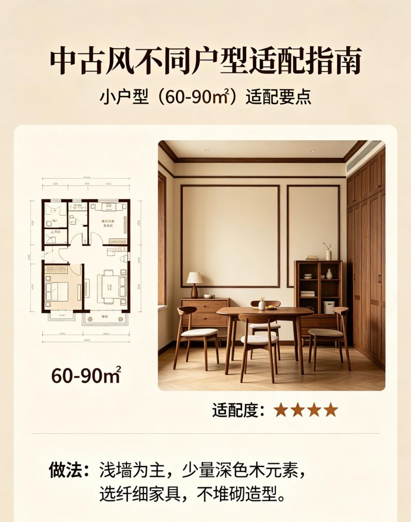 别瞎装！中古风适配户型 + 人群全解析 - 家居知识