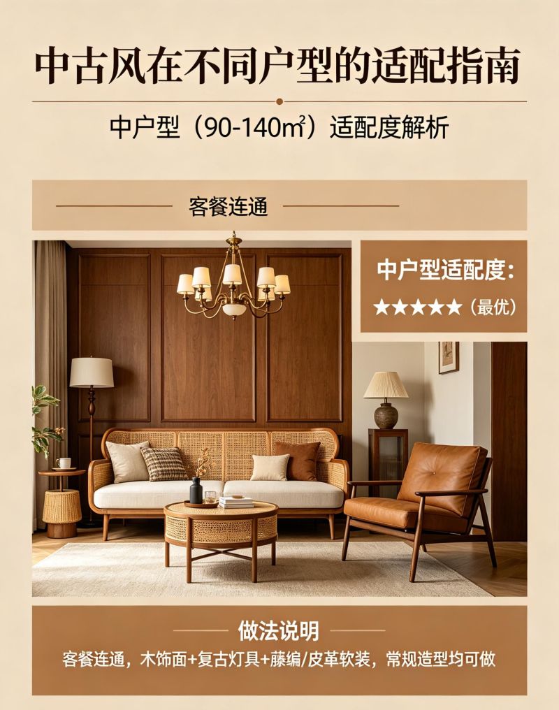 别瞎装！中古风适配户型 + 人群全解析 - 家居知识