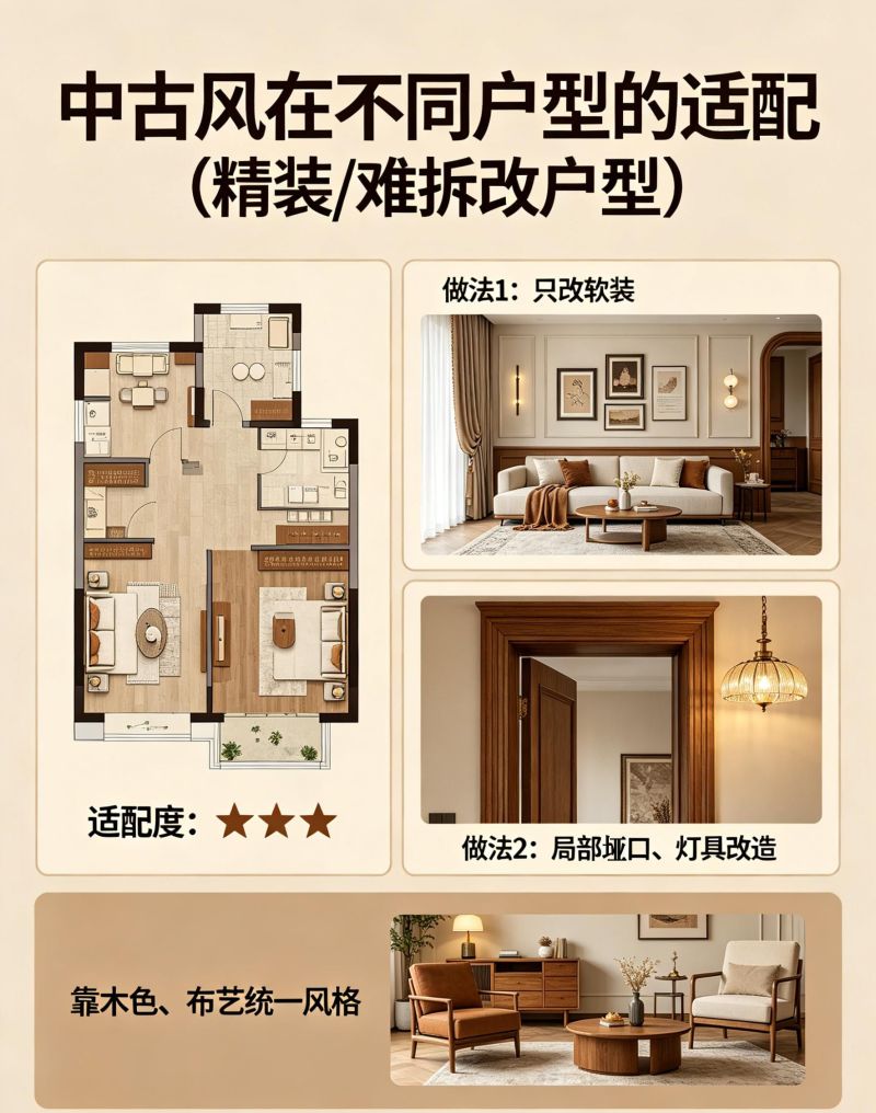 别瞎装！中古风适配户型 + 人群全解析 - 家居知识