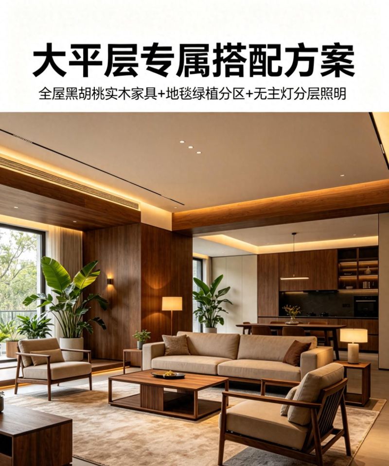 大平层全屋搭配思路：开阔空间，打造轻奢质感家 - 今日头条