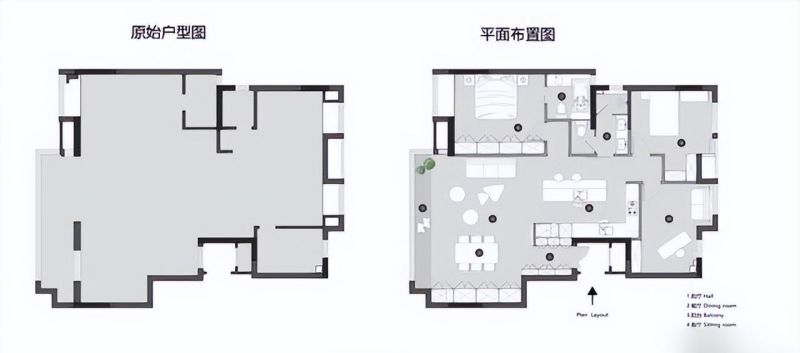 看完她家,就知道为什么这么多人喜欢横厅,还要装修成极简日式 - 今日头条 看完她家,就知道为什么这么多人喜欢横厅,还要装修成极简日式 - 家居知识