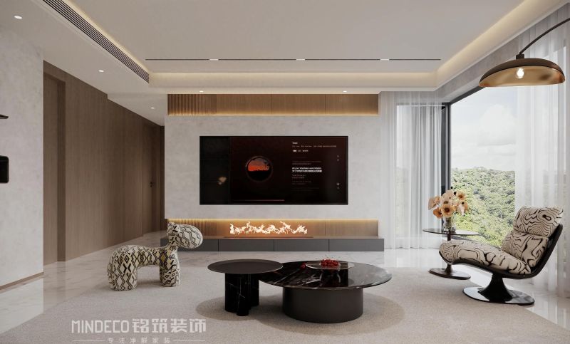 青岛装修 | 晓港名城234m²意式轻奢风，处处有质感 - 今日头条