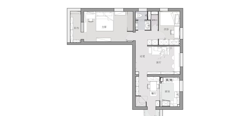 胡桃木与奶油白构建中古质感,小厅改造也有大用途 - 今日头条 胡桃木与奶油白构建中古质感,小厅改造也有大用途 - 家居知识