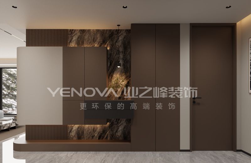 唐山德贤公馆140平方米下跃意式轻奢风格装修效果案例|业之峰装饰 - 今日头条