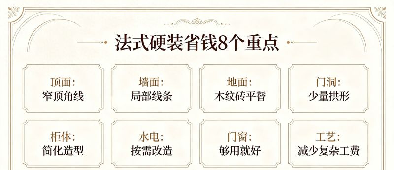 装法式别乱砸钱!硬装8个省钱关键点,颜值不减省几万 - 今日头条 装法式别乱砸钱!硬装8个省钱关键点,颜值不减省几万 - 家居知识