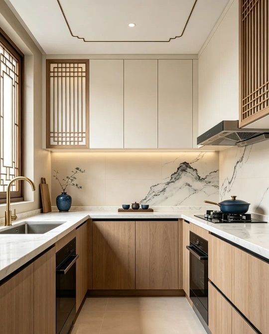 2027新中式风格 厨房 - 家居知识