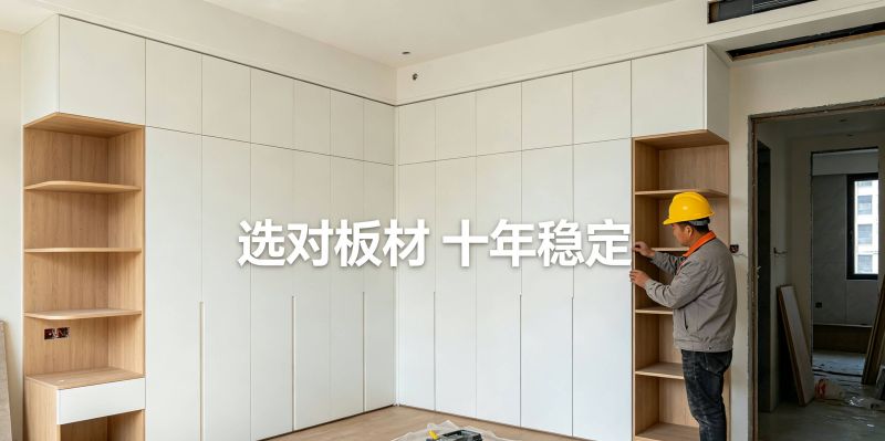 干三十年老师傅实话:定制衣柜板材别乱选,好多业主白花几万踩坑 - 今日头条 干三十年老师傅实话:定制衣柜板材别乱选,好多业主白花几万踩坑 - 家居知识
