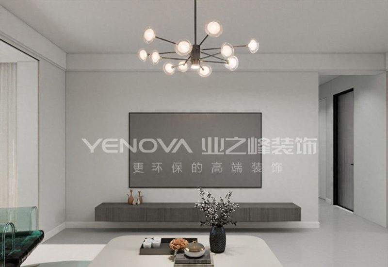 唐山禹洲凤凰府144平方米现代简约风格装修效果案例|业之峰装饰 - 今日头条
